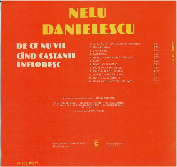 Nelu Danielescu - De Ce Nu Vii Cînd Castanii Înfloresc [2]