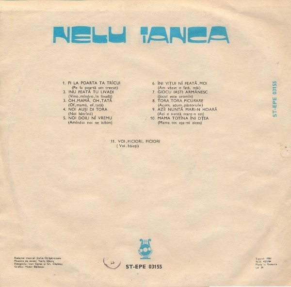 Nelu Ianca - Pi La Poarta Ta Trîcui (Pe La Poartă Am Trecut) [2]