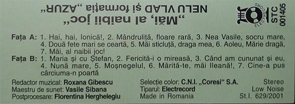 Nelu Vlad - Măi, Al Naibii Joc, (Casetă Audio) [2]
