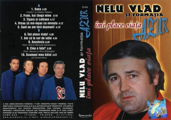 Nelu Vlad și Formația Azur* – Îmi Place Viața (CASETA) [2]