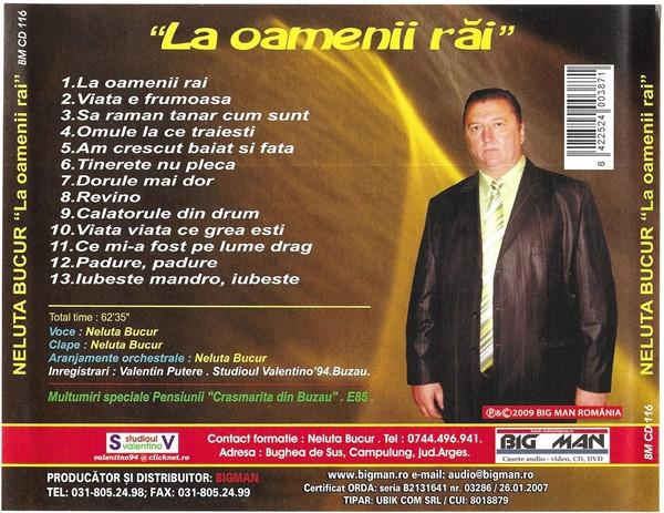 Neluță Bucur - (Vol. 5) La Oamenii Răi (CD) [2]