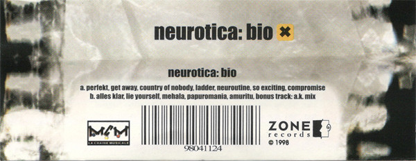 Neurotica - Bio , (Casetă Audio) [2]