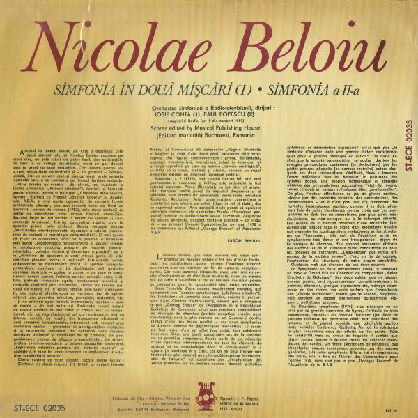 Nicolae Beloiu - Simfonia În Două Mișcări / Simfonia A II-a [2]