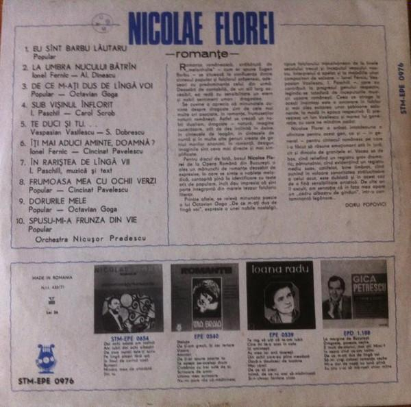 Nicolae Florei - Romanțe [2]