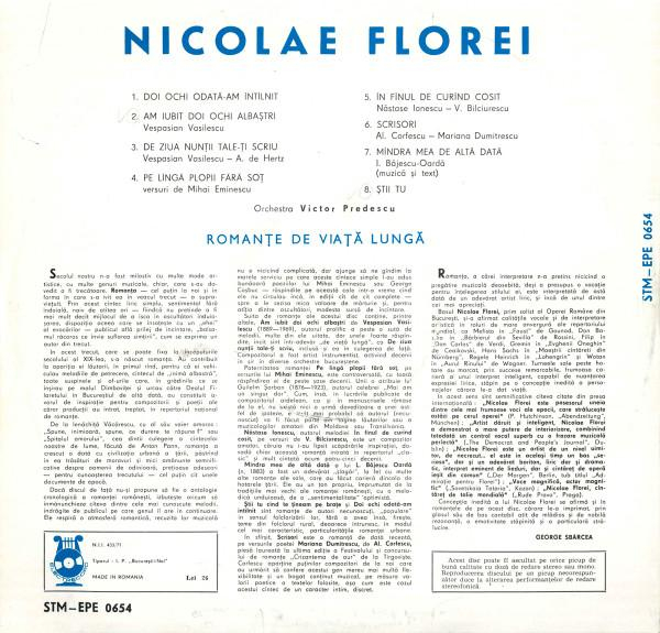 Nicolae Florei - Romanțe [2]