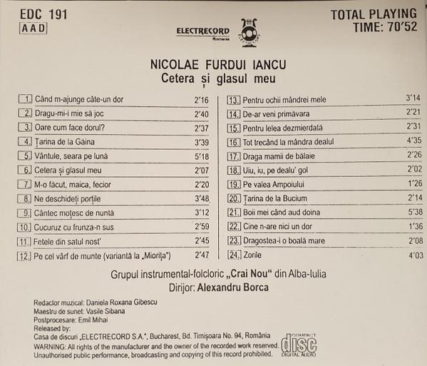 Nicolae Furdui Iancu - Cetera Și Glasul Meu [2]