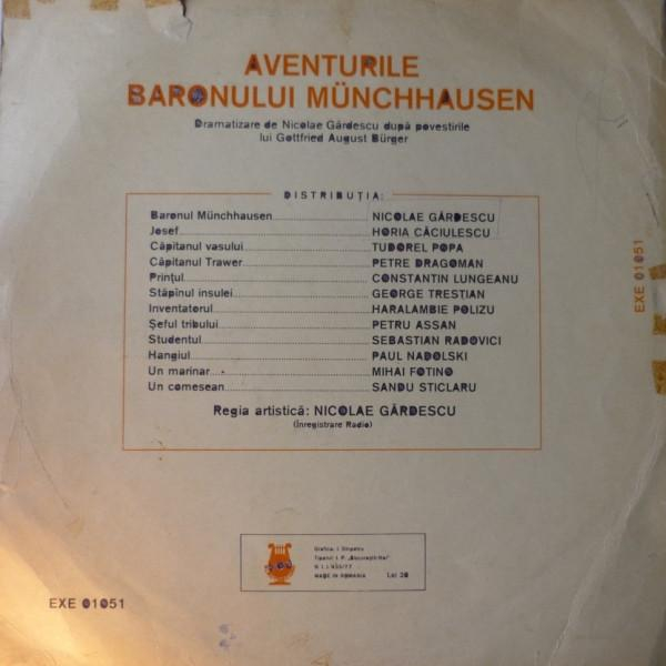 Nicolae Gărdescu - Aventurile Baronului Münchhausen, (Disc Vinil) [2]