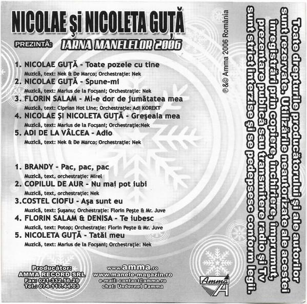 Nicolae Și Nicoleta Guță Prezintă: Iarna Manelelor 2006 , (Casetă Audio) [2]