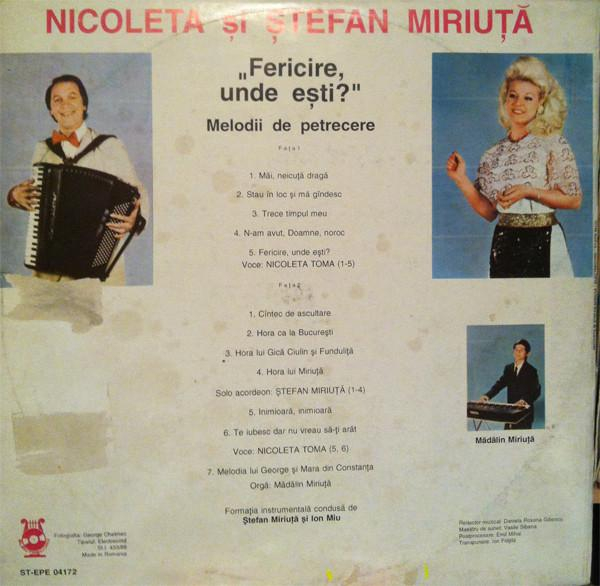 Nicoleta Toma - Fericire Unde Ești? (Melodii De Petrecere) [2]
