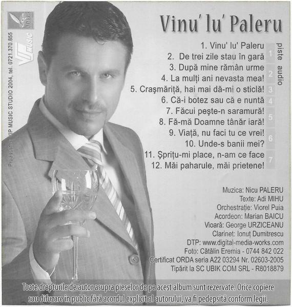 Nicu Paleru - Vinu' Lu' Paleru, (Casetă Audio) [2]