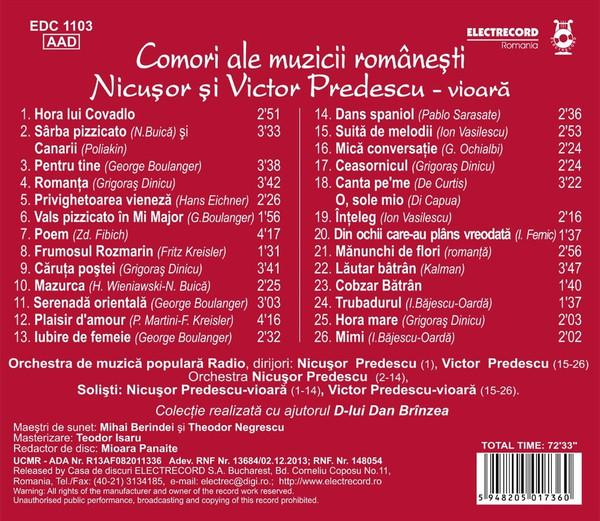 Nicușor Predescu - Vioară, (CD) [2]