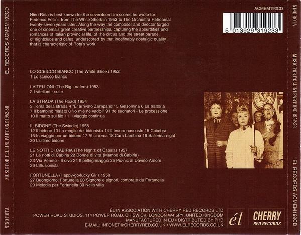 Nino Rota - Music For Fellini Part One 1952 To 1958 [2]