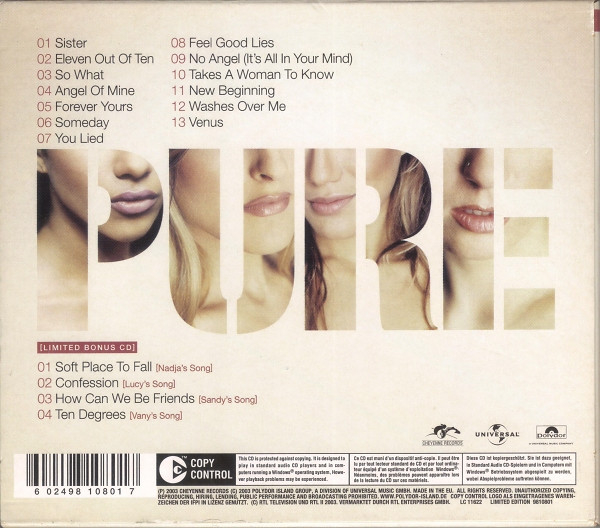 No Angels - Pure (Special Limited Edition) (CD) [2]