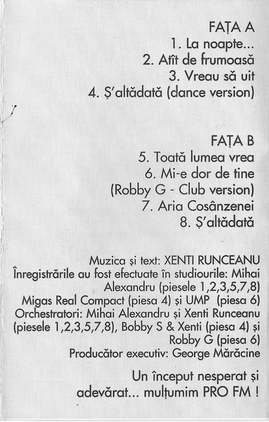 No Comment - La Noapte O Să Te... Fur (Caseta Audio) [2]