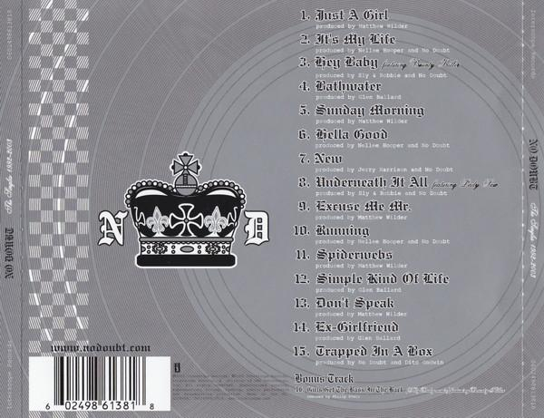 No Doubt - The Singles 1992 - 2003, (CD) [2]