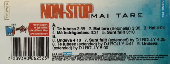 Non Stop - Mai Tare , (Casetă Audio) [2]