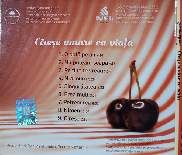 Norunegru - Cireșe Amare Ca Viața (CD Audio) [2]