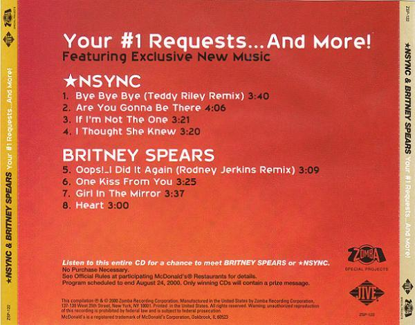 *NSYNC - Your #1 Requests...And More! , (CD) [2]