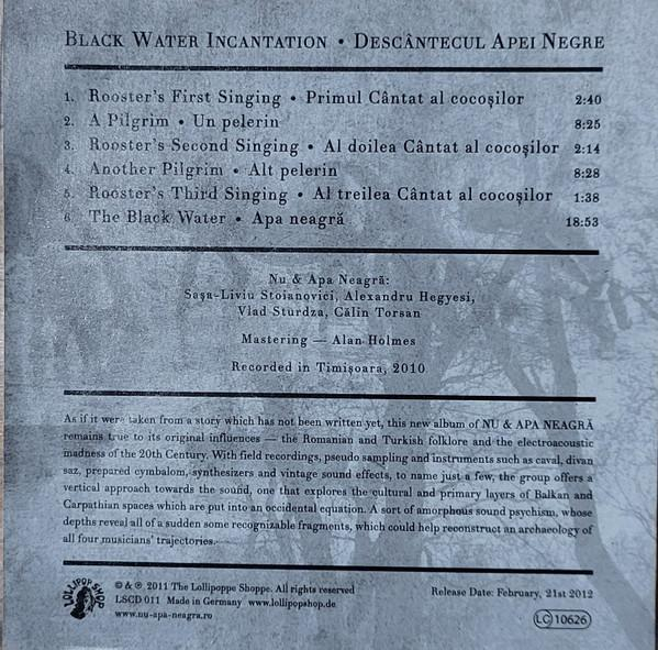 Nu & Apa Neagră - Descântecul Apei Negre / Black Water Incantation, (CD) [2]