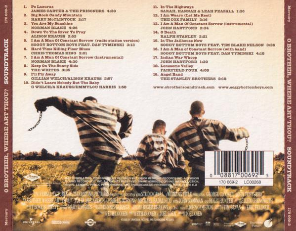 O Brother, Where Art Thou? (Music From The Motion Picture) (CD Audio) [2]