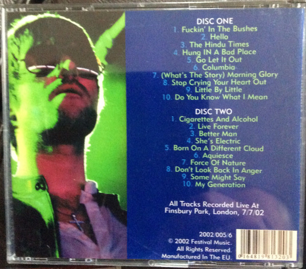 Oasis (2) – The Right Chemistry (CD) [2]