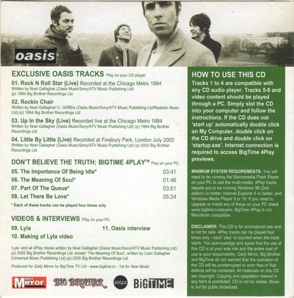 Oasis - Don't Believe The Truth, (CD) [2]
