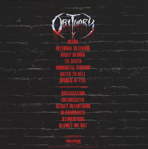 Obituary – Slowly We Rot - Live & Rotting (VINIL) [2]