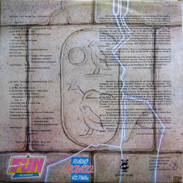 Octave - Secretul Piramidelor (The Secret Of Pyramids), (Disc Vinil) [2]