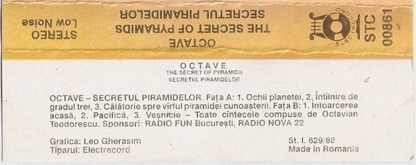 Octave  – Secretul Piramidelor (The Secret Of Pyramids) (CASETA) [2]