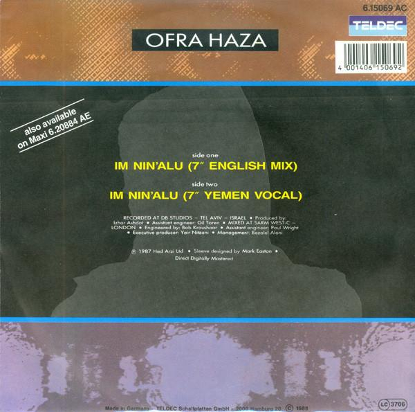 Ofra Haza - Im Nin'Alu (Played In Full Mix) (Disc Vinil) [2]