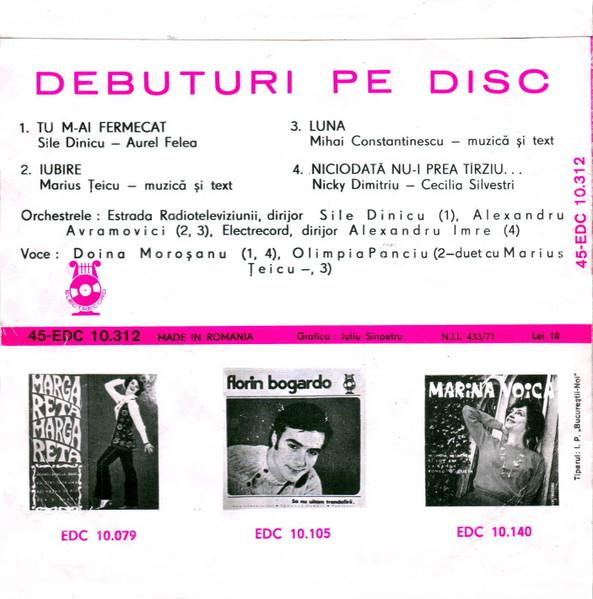 Olimpia Panciu - Debuturi Pe Disc [2]