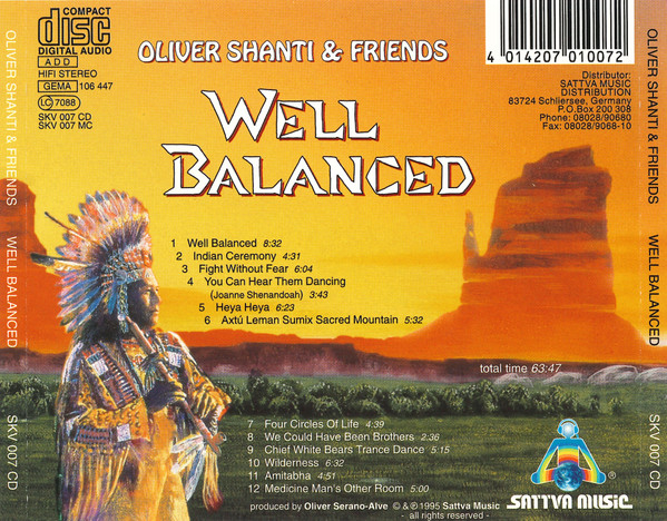 Oliver Shanti & Friends - Well Balanced (CD) [2]