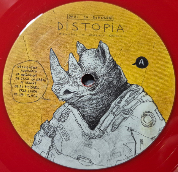 Omul Cu Șobolani – Distopia (Povești De Adormit Părinții) (Disc Vinil, Translucent Red Vinyl)) [2]