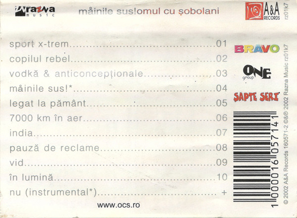 Omul Cu Șobolani – Mâinile Sus! (CASETA AUDIO) [2]