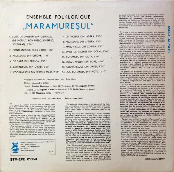 Orchestra Ansamblului "Maramureșul" Din Baia Mare - Ensemble Folklorique „Maramureșul” [2]