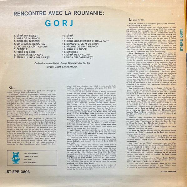 Orchestra „Doina Gorjului” - Gorj (Disc Vinil) [2]