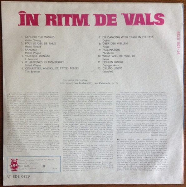 Orchestra Electrecord - În Ritm De Vals [2]