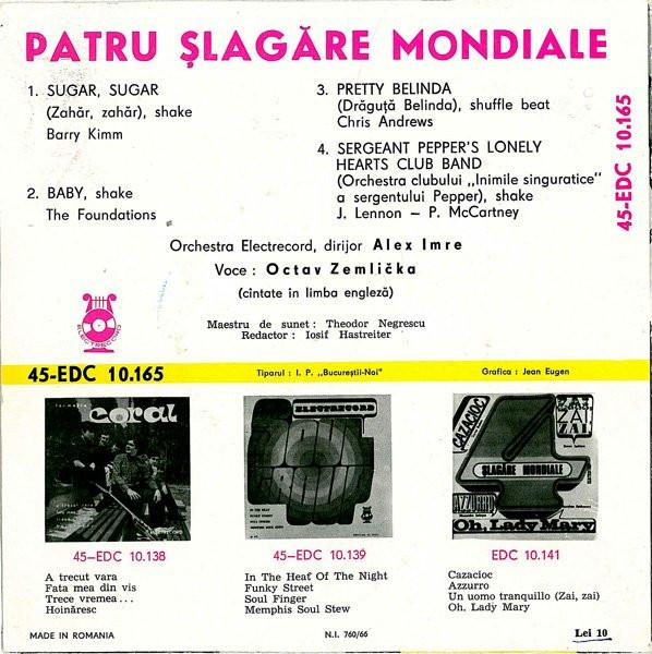 Orchestra Electrecord - Sugar, Sugar / Baby / Pretty Belinda / Sergeant Pepper [2]