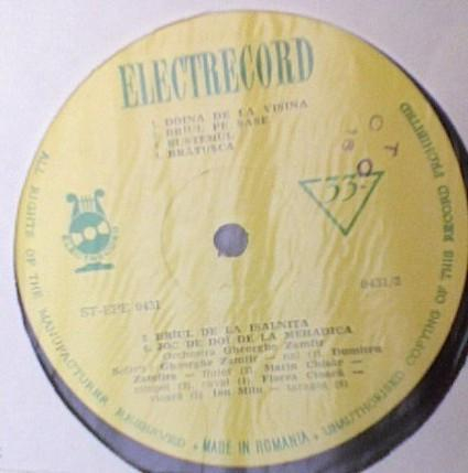 Orchestra Gheorghe Zamfir - Instruments Folkloriques (Disc Vinil) [2]