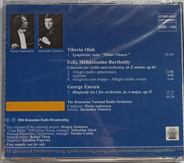 Orchestra Națională Radio - Olah • Mendelssohn-Bartholdy • Enescu (CD) [2]
