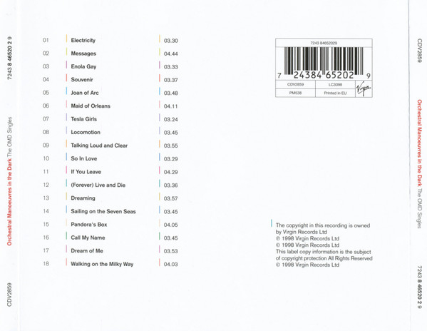 Orchestral Manoeuvres In The Dark - The OMD Singles (CD) [2]