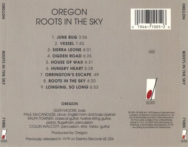 Oregon - Roots In The Sky, (CD) [2]