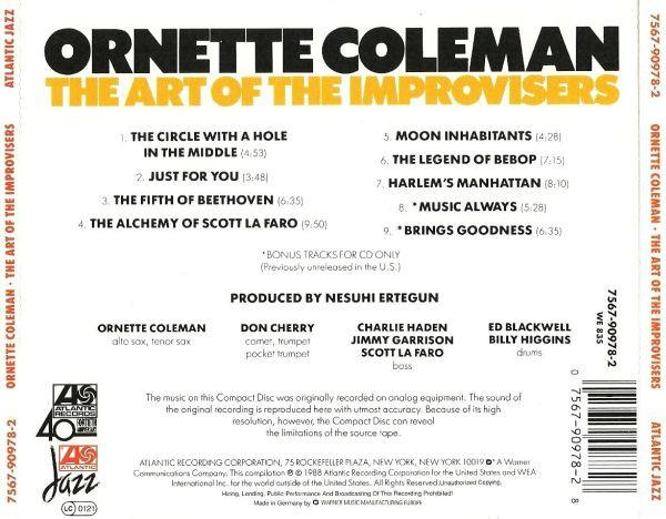 Ornette Coleman - The Art Of The Improvisers [2]