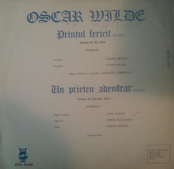 Oscar Wilde - Prințul Fericit / Un Prieten Adevărat [2]
