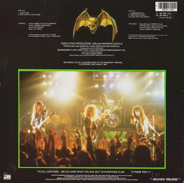 Overkill - !!!Fuck You!!! (Disc Vinil) [2]