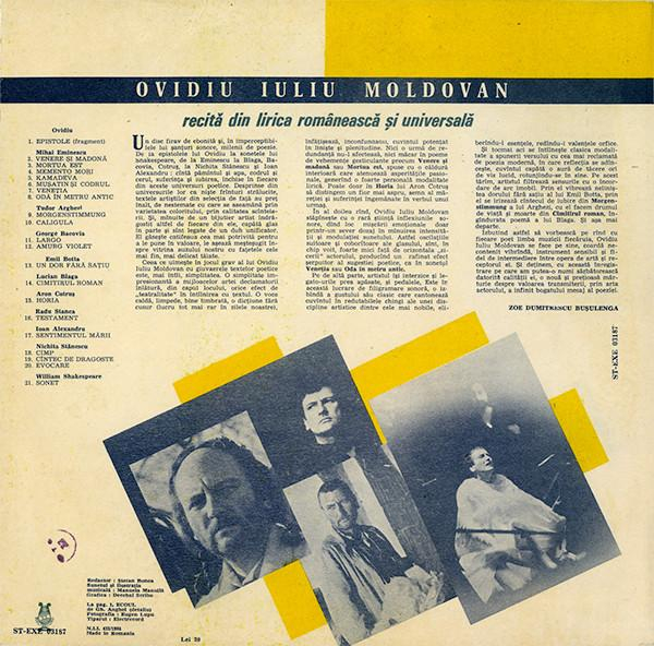 Ovidiu Iuliu Moldovan - Recită Din Lirica Românească Și Universală [2]