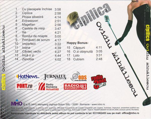 Ovidiu Mihăilescu - Cipilica (CD) [2]