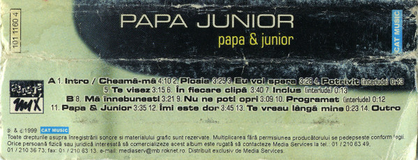 Papa Junior - Papa & Junior (Caseta Audio) [2]