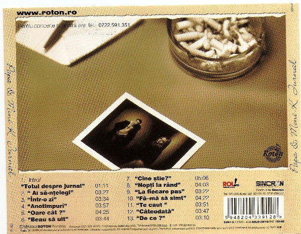 Papa* & Moni-K – Jurnal , (CD) [2]