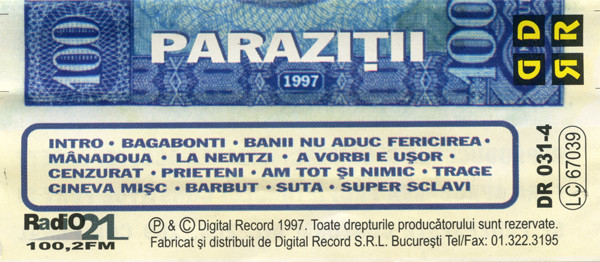 Paraziții - Suta (Caseta Audio) [2]